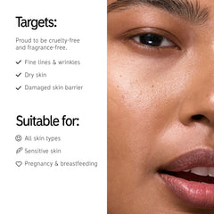 The INKEY List Peptide Face Moisturiser Cream Helps to Reduce Wrinkles Hydrate Skin and Support Natural Collagen 50ml