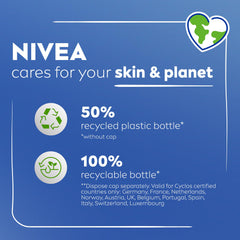 NIVEA Body Lotion for Dry Skin, Shea Smooth, with Deep Moisture Serum, 48H of Indulging Moisture Care, 250ml