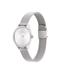 Calvin Klein TIMELESS 28MM Women's Watch, Analog - Silver