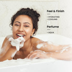 Foxtale Hydrating Body Wash with Hyaluronic Acid & Ceramides | Strengthens Skin Barrier | 24-hour hydration | 6+ hrs Odour Control | SLS-Free Body Wash for Women & Men | All Skin Type | 250 ml