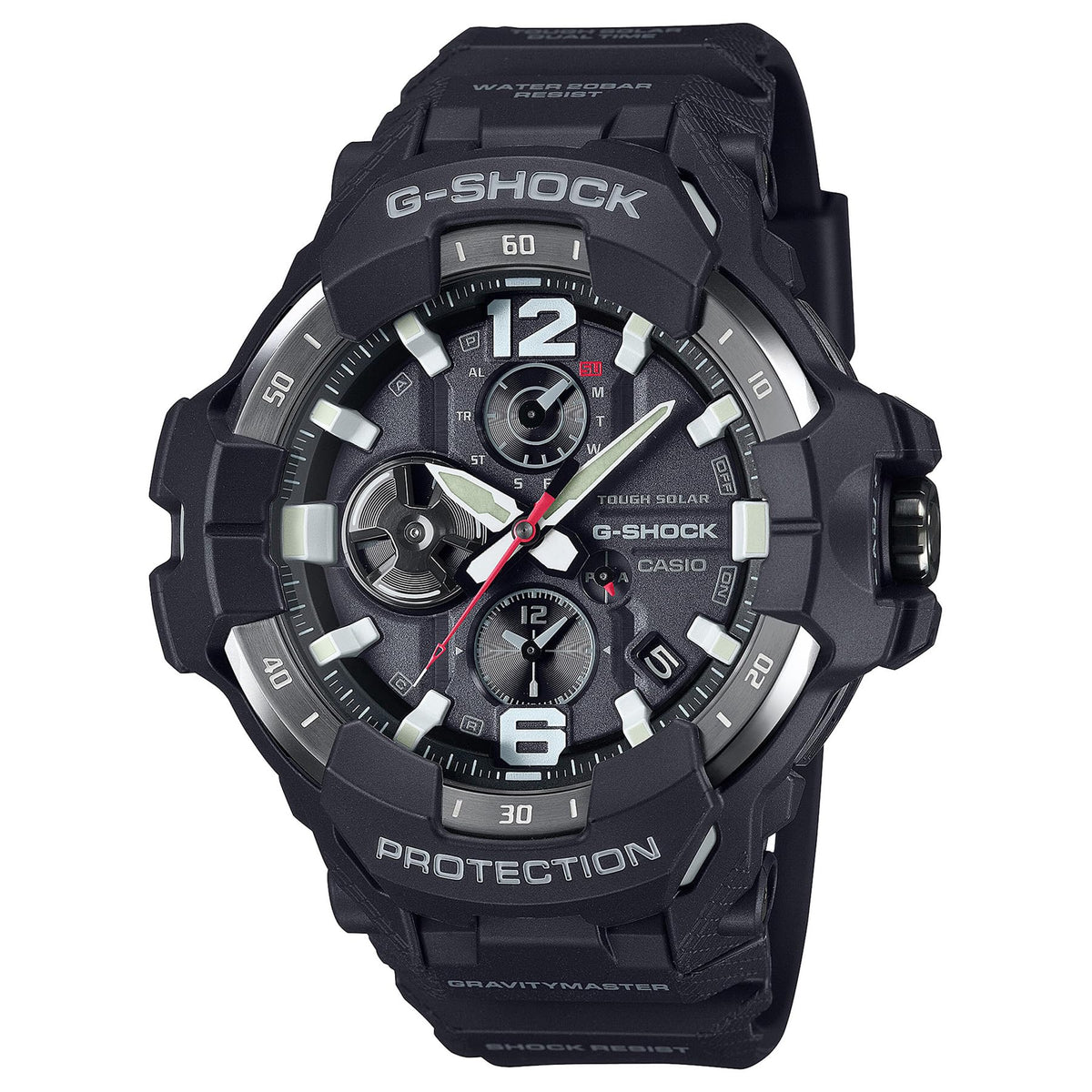 G-Shock Casio Black Gravitymaster Tough Solar Analog Watch GR-B300-1A