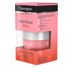 Neutrogena Bright Boost Brightening Gel Moisturizing Face Cream With Skin Resurfacing And Brightening Neoglucosamine For Smooth Skin Facial Cream With Aha Pha And Mandelic Acids 1.7 Ounce Multi