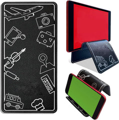 SWIUKPHE Airplane Travel Essentials for Flying Flex Flap Cell Phone Holder & Flexible Tablet Stand for Desk, Bed, Treadmill, Home & in-Flight Airplane Travel Accessories, Travel Cool Gadgets