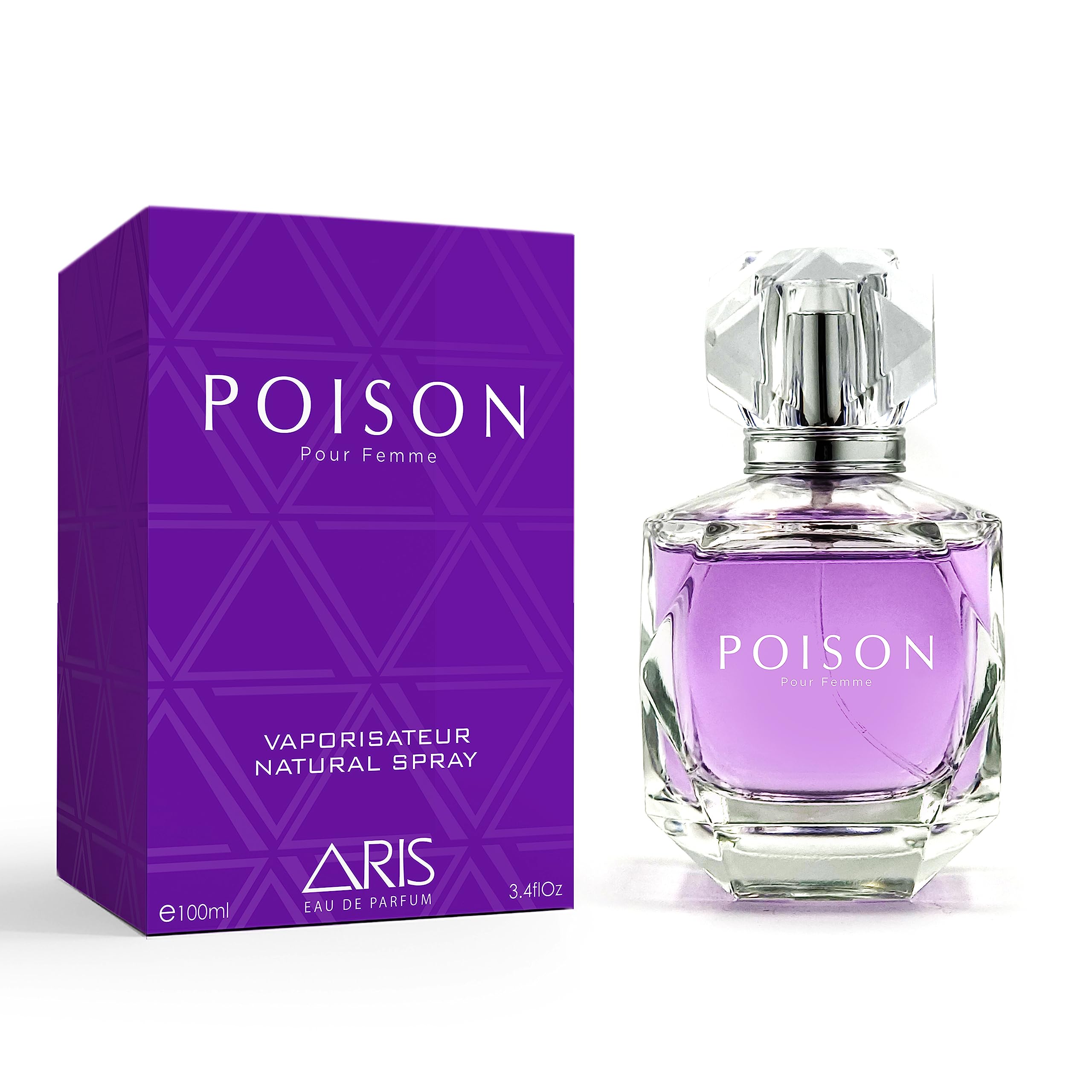 Poison - Eau de Parfum Spray for Women - Long Lasting Perfume for Women - Floral Fragrance - Ideal Gift - 100ml by ARIS