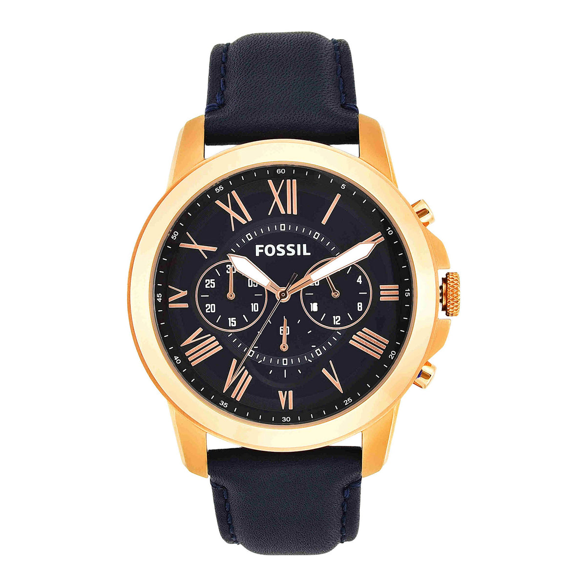 Fossil nate blue best sale