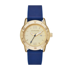 Skechers Women's Redondo Quartz Metal and Silicone Analog Sports Watch - Navy