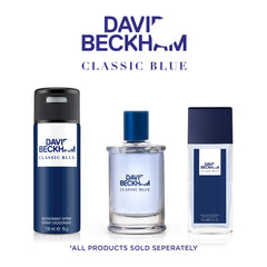 David Beckham Classic Blue - perfume for men 90 ml - EDT Spray