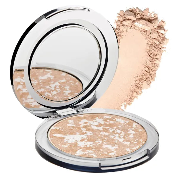 PUR Beauty Pressed Setting Powder Balancing Act - Skin-Perfecting Pressed Compact Powder for Smooth & Fresh Natural-Matte Finish