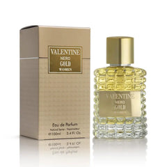 URBAN COLLECTION Valentine Nero Gold Perfume for Women, Tropical Coconut Vanilla Fragrance for Her, Sweet Creamy Gourmand Eau de Parfum with Warm Notes, Long Lasting Luxury Scent, 3.4 oz / 100ml
