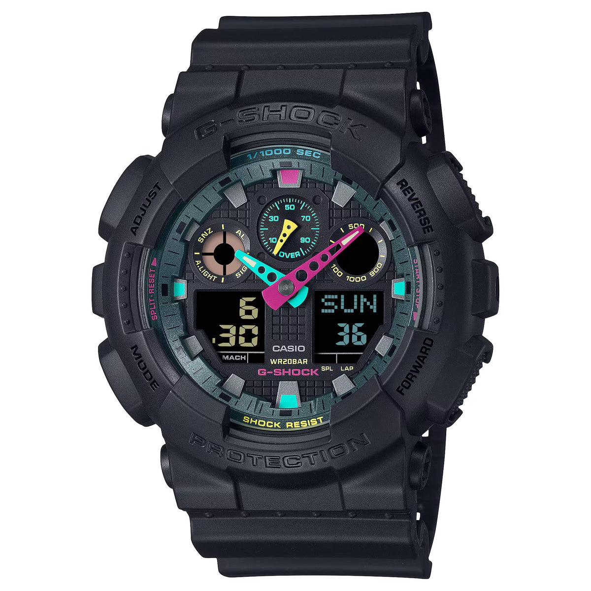 G-Shock Casio GA-100MF-1AER Men's Watch Black