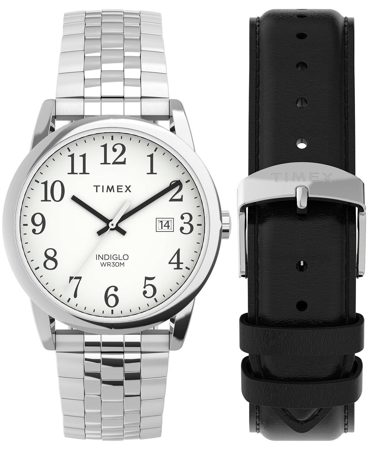 Timex Men's Easy Reader Watch - Silver