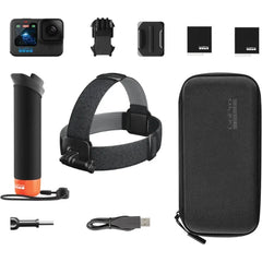 GoPro Hero 12 Action Camera Bundle (CHDRB-121-RW) - Black