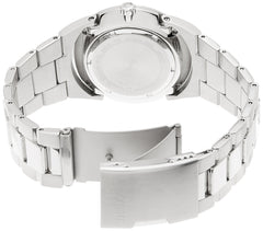 Bulova Men's Classic Stainless Steel 3-Hand Calendar Date Quartz Watch, Blue Dial Style: 96B220, blue, Classic Quartz Silver-Tone Stainless Steel Bracelet
