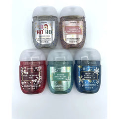 Bath & Body Works Bath & Body Works Pocketbacs Assorted 5-Pack with Holiday Scents (Assorted Holiday Round), 1 Fl Oz (Pack of 5)