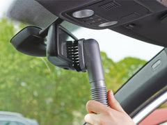 Black & Decker 12V DC Auto Dustbuster Handheld Car Vacuum with 6 Pieces Accessories for Car, Red/Grey - NV1210AV