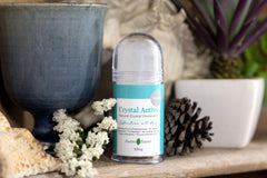 Positive Essence Crystal Deodorant Stone, Crystal Active - 100% Natural, Aluminium Chlorohydrate and Paraben Free, Unscented/Odourless, Pushup Stick, Long Lasting Thai Rock for Men and Women, 100g