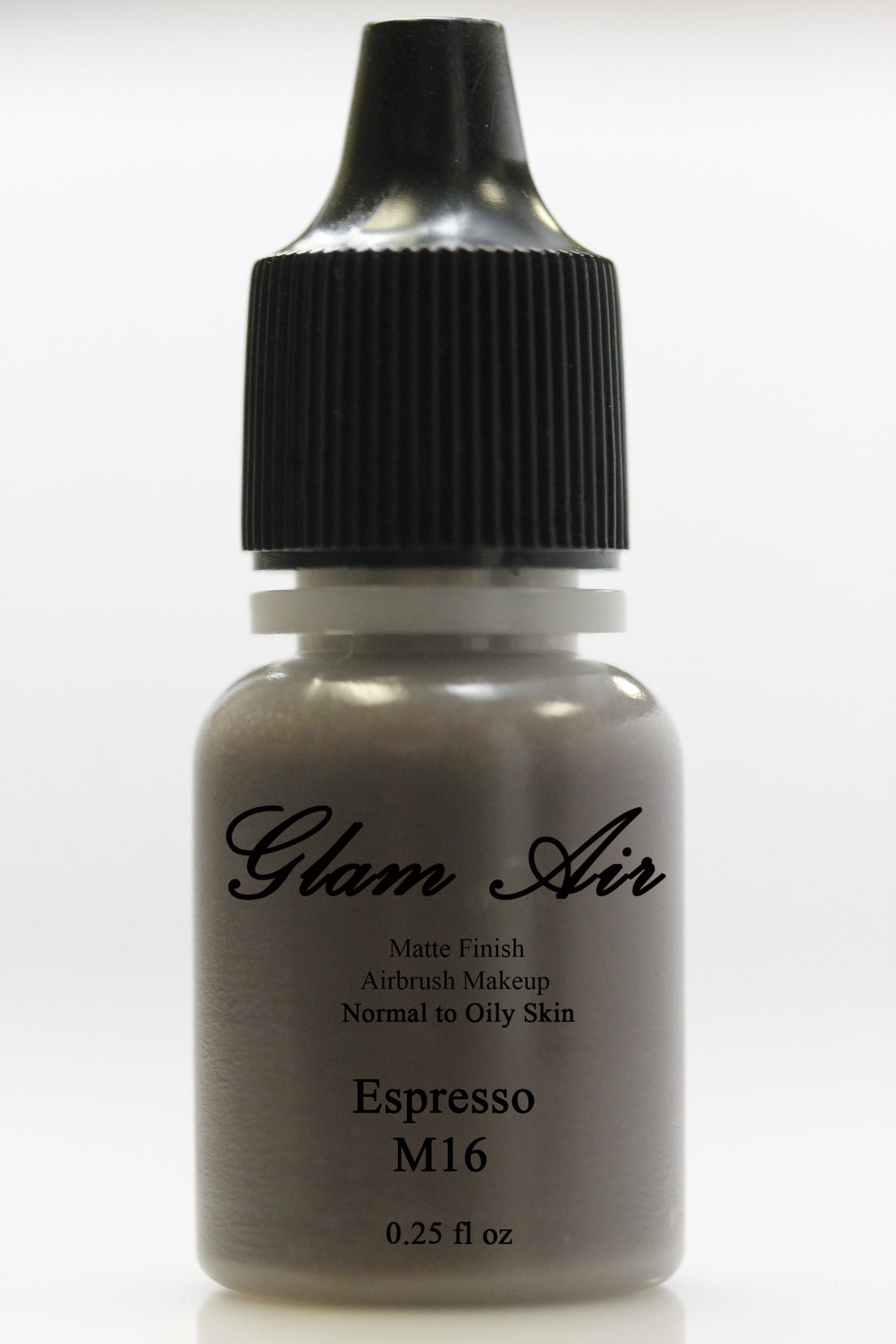 Glam Air Brush Foundation Makeup"long Lasting" Flawless, Beautiful, Natural Looking Skin with Glam Air (EXPRESSO M16)