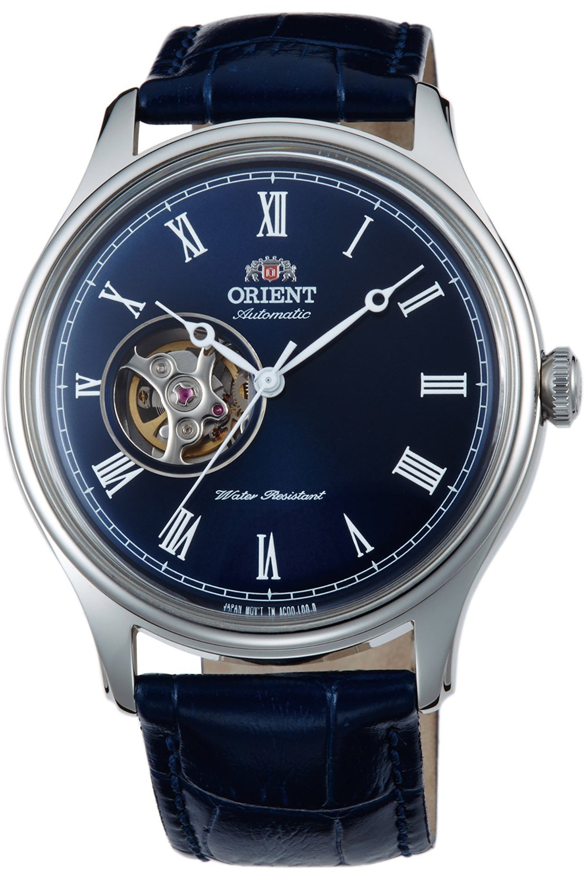 Orient Mens Automatic Watch, Analog Display and Leather Strap FAG00004D0
