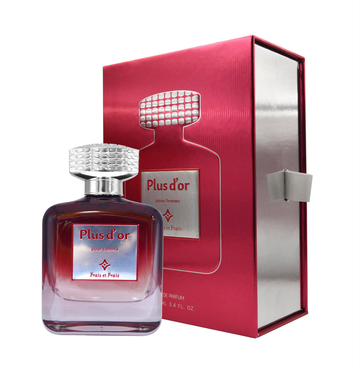 Frais Et Frais Plus d'or Perfume 100ML - Eau de Parfum - Long Lasting, Premium Women's Fragrance with Suede & Bourbon Vanilla