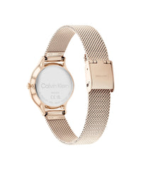 Calvin Klein TIMELESS 28MM Women's Watch, Analog - Carnation Gold