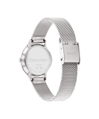 Calvin Klein TIMELESS 28MM Women's Watch, Analog - Silver