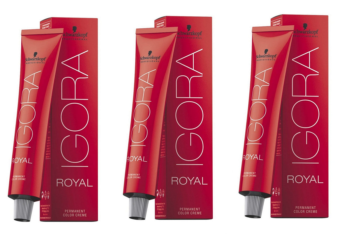Schwarzkopf Igora Royal Color Dark blonde 6-00 Set 3 x 60 ml