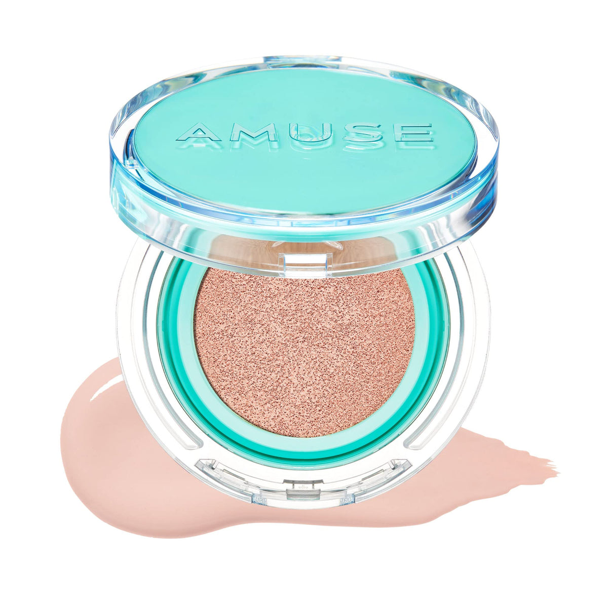 Amuse SEOUL Meta Fixing Cushion Foundation 02 NUDE | peach | Matte, fluffy texture, long-lasting, high coverage, bright finish, clean beauty, vegan