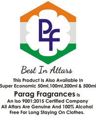 Parag Fragrances The Kasturi Musk (Real Black Kasturi) 10ml Real & Natural Fragrance Long Lasting Attar For Man