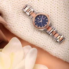 Maserati R8853100507 Rose Gold PVD Steel Women's Watch, Multicoloured, 31mm, Bracelet, Multicoloured, 31mm, Bracelet