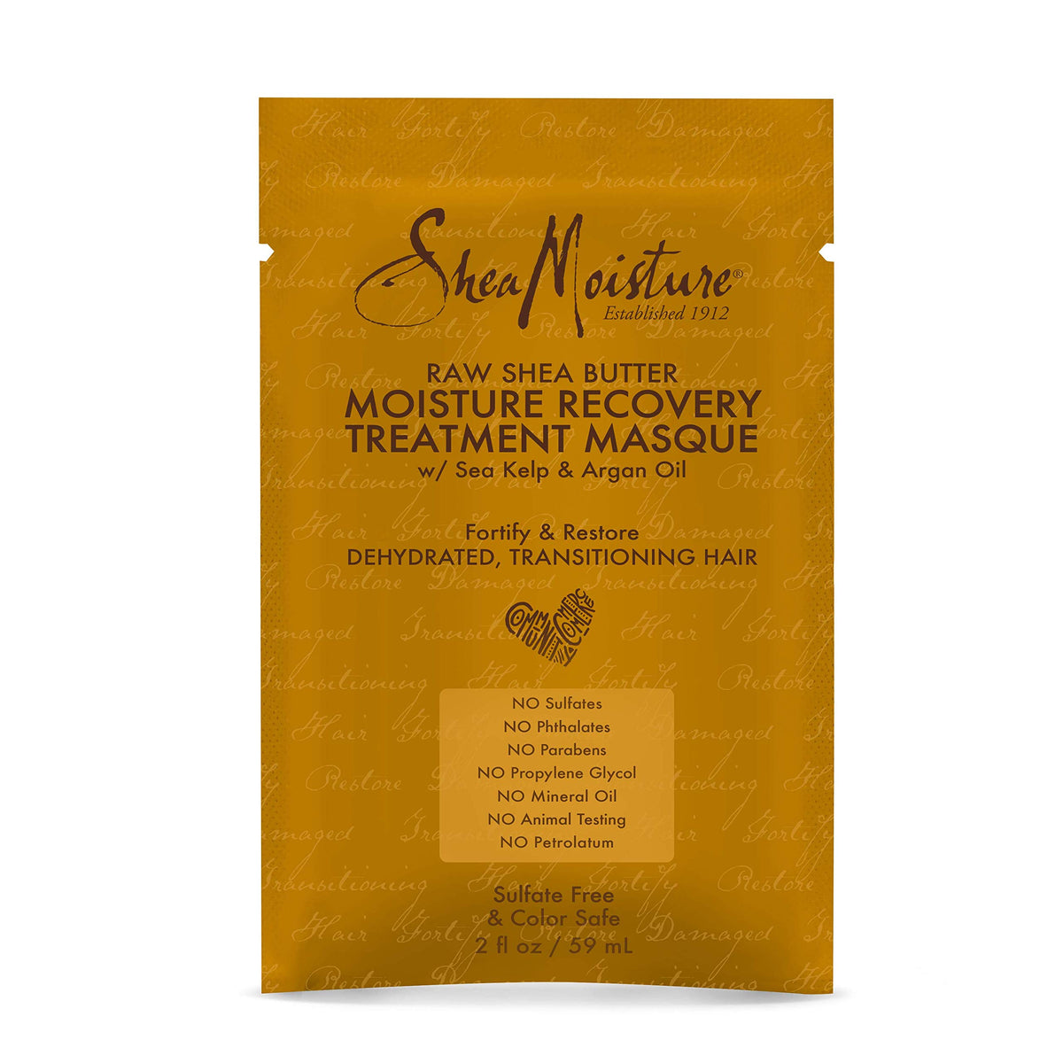 Shea Moisture Raw Shea Butter Deep Treatment Mask for Unisex - 2 oz