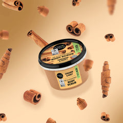 Organic Shop Honey Cinnamon Body Scrub, 250 Ml, Gold, Ml (Pack Of 1)