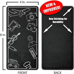 SWIUKPHE Airplane Travel Essentials for Flying Flex Flap Cell Phone Holder & Flexible Tablet Stand for Desk, Bed, Treadmill, Home & in-Flight Airplane Travel Accessories, Travel Cool Gadgets