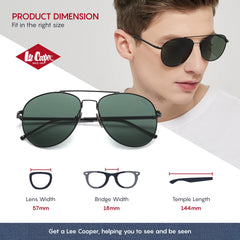 Lee Cooper Men & Women Polarised Sunglasses