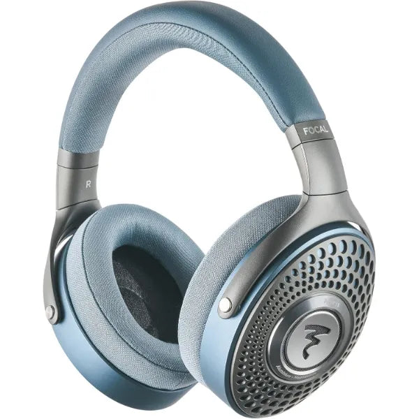 Focal AZURYS High-Fidelity, Closed-Back Over-Ear Wired Design Headphones - Blue