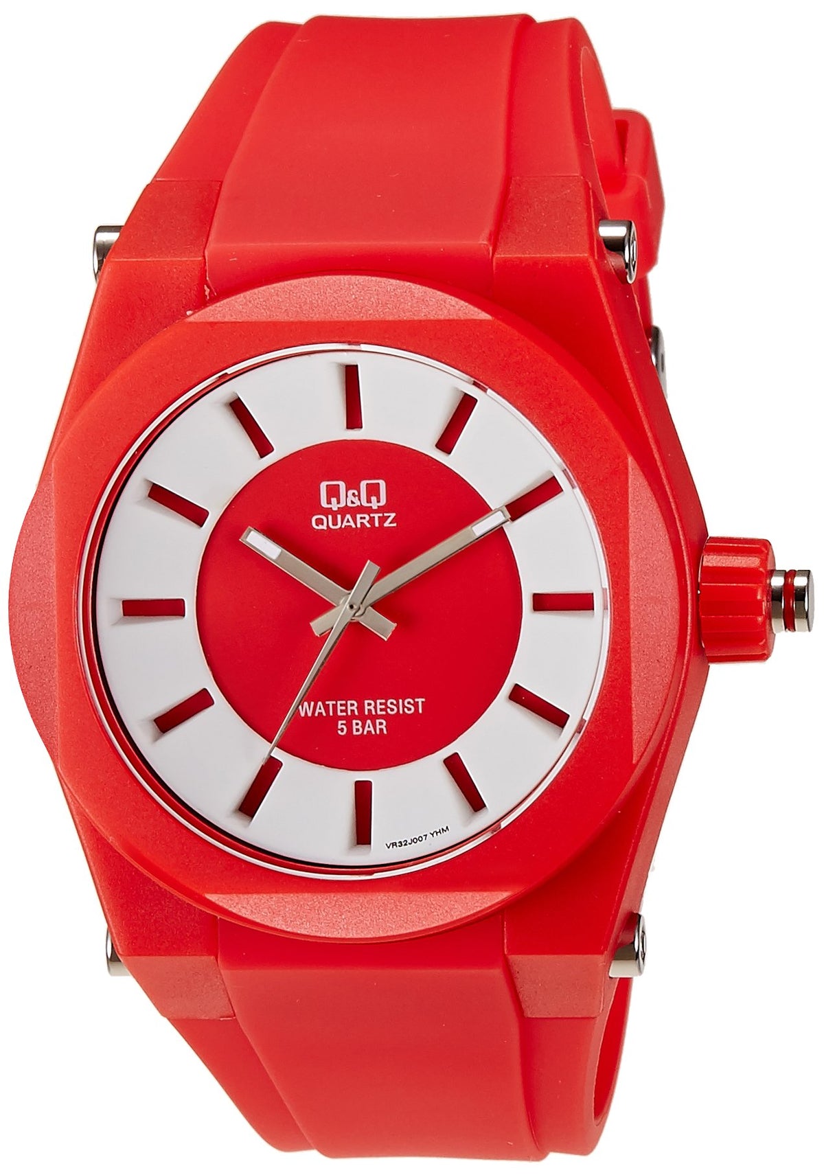 Q&Q For Unisex Silicone Band Watch