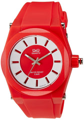 Q&Q For Unisex Silicone Band Watch