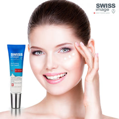Swiss Image Anti-Age 46+ Refirming Under Eye Cream 15 ml | Reduces Wrinkles, Eye Lines and Puffiness Around Eyes Restores Firmness & Boosts Elasticity with SPV (UVA/UVB) | Ophthalogically Tested