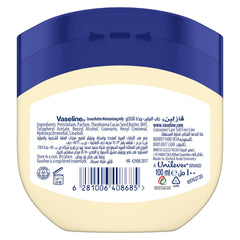 Vaseline Moisturizing Petroleum Jelly, for dry skin, Cocoa Butter, to heal dry and damaged skin, 100ml