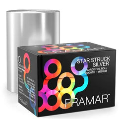 FRAMAR Large Silver Hair Foil, Hair Foils For Highlighting Long Hair, Salon