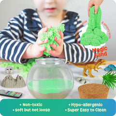 Dinosaur Gifts for Boys - Dinosaur Terrarium Kit for Kids - Birthday Gift for Boys Ages 4 5 6 7 8-12 Year Old - DIY Dinosaur Toys for Boys - Arts and Crafts Kit for Kids [Amazon Exclusive]