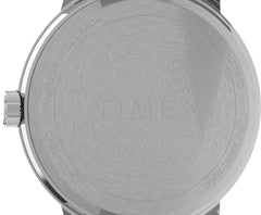 Timex Easy Reader Men's 43mm Leather Strap Watch-Brown
