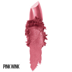 Maybelline Color Sensational Lipstick, Lip Makeup, Cream Finish, Hydrating Lipstick, Pink Wink, Coral Pink,1 Count