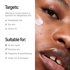 The INKEY List Omega Water Cream, Lightweight and Hydrating Oil-Free Moisturizer 50ml