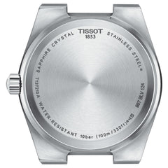 Tissot Unisex PRX 35mm 316L Stainless Steel case Quartz Watch, Grey, Stainless Steel, 11 (T1372101103100)