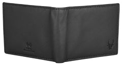 Wildhorn Leather Hand-Crafted Wallet for Men - BLACK 2