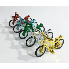 Brick Loot Mini Bicycle Building Set – 5 - Piece Toy Accessory Pack for Minifigures – Compatible with Lego and Major Brands – Includes Bicycles/Bikes – for Kids & Adults Age 6+