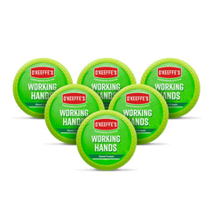 O'Keeffe's Working Hands, 96g Jar (6 Pack) - Hand Cream for Extremely Dry, Cracked Hands | Instantly Boosts Moisture Levels, Creates a Protective Layer & Prevents Moisture Loss