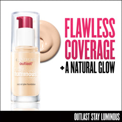 COVERGIRL Outlast Stay Luminous Foundation Classic Ivory 810, 1 oz (packaging may vary)