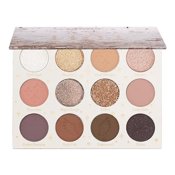 ColourPop 11 Eyeshadow Palette Warm Nude Eye Makeup Palette with Matte, Metallic, Matte Sparkle & Glitter Finishes High Pigment Eye Makeup with a Long Wearing Formula 0.46 oz