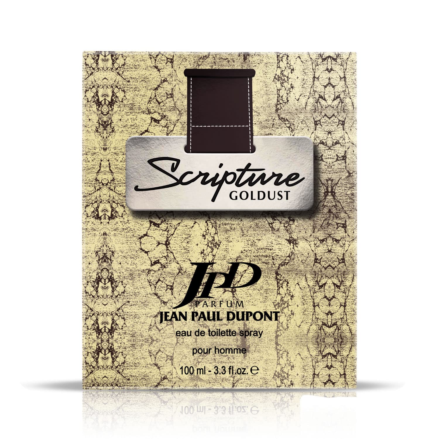 JPD PARFUM JEAN PAUL DUPONT Scripture Goldust Eau de Toilette Perfume for Men, Floral & Woody Long Lasting Masculine Fragrance, Body Perfume for Men- 100ml